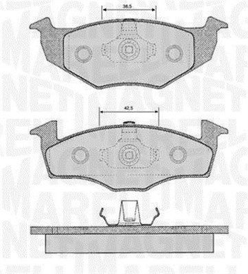 MAGNETI MARELLI Jarrupala, levyjarru 363916060390